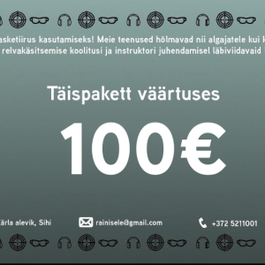 Kinkekaart 100€