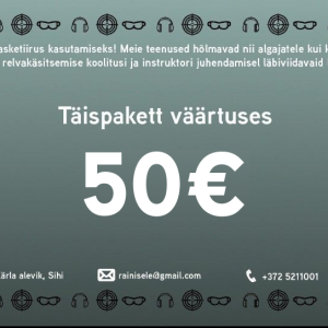 Kinkekaart 50€
